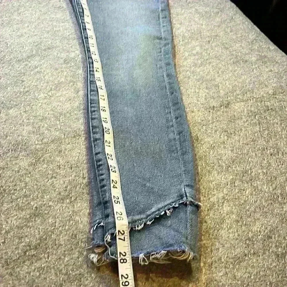 7 for all Mankind, The Ankle Skinny Lux Vintage. Unique Ankle Detail!! - Picture 6 of 12